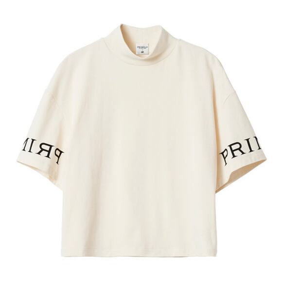 H&M x Pringle of Scotland Cream Knit Top Size XL Cotton Blend - Picture 2 of 8